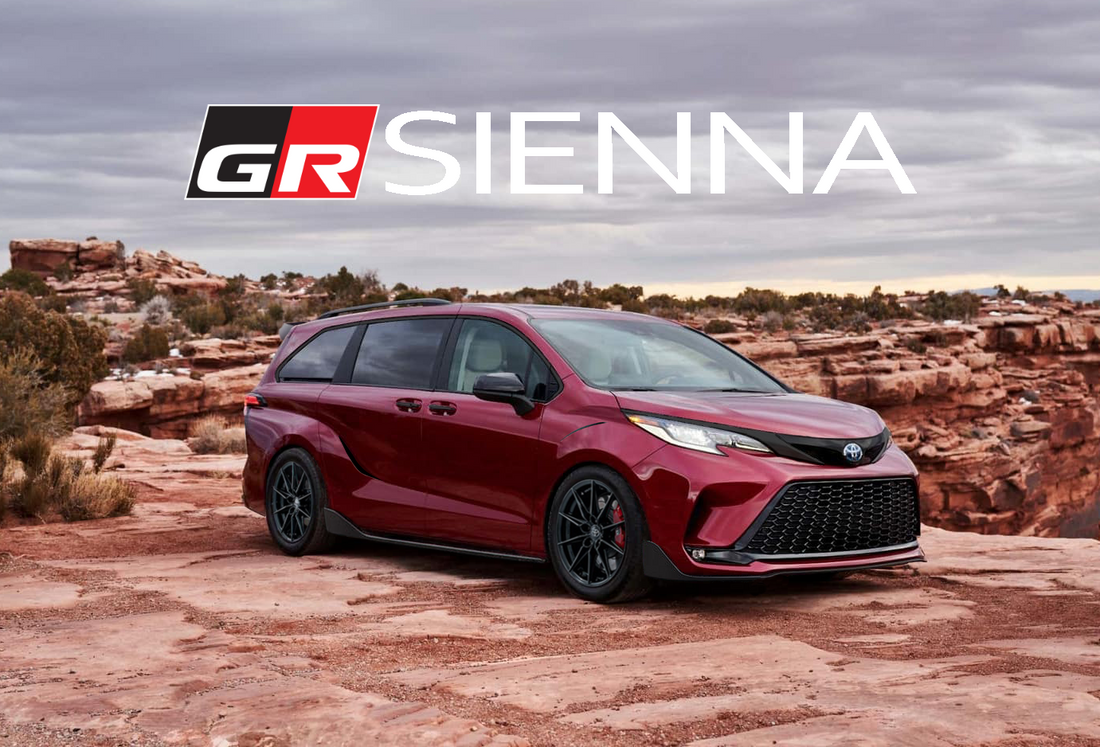 JDMMerch render of the GR Sienna.  With an i-Force V6 Twin-Turbo, GR-Four rally inspired AWD, larger brakes, and an aero kit.