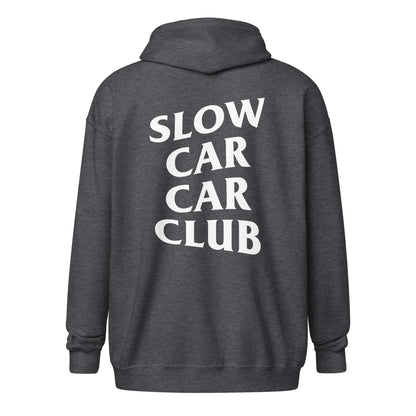 Slow Car Car Club Zip Hoodie