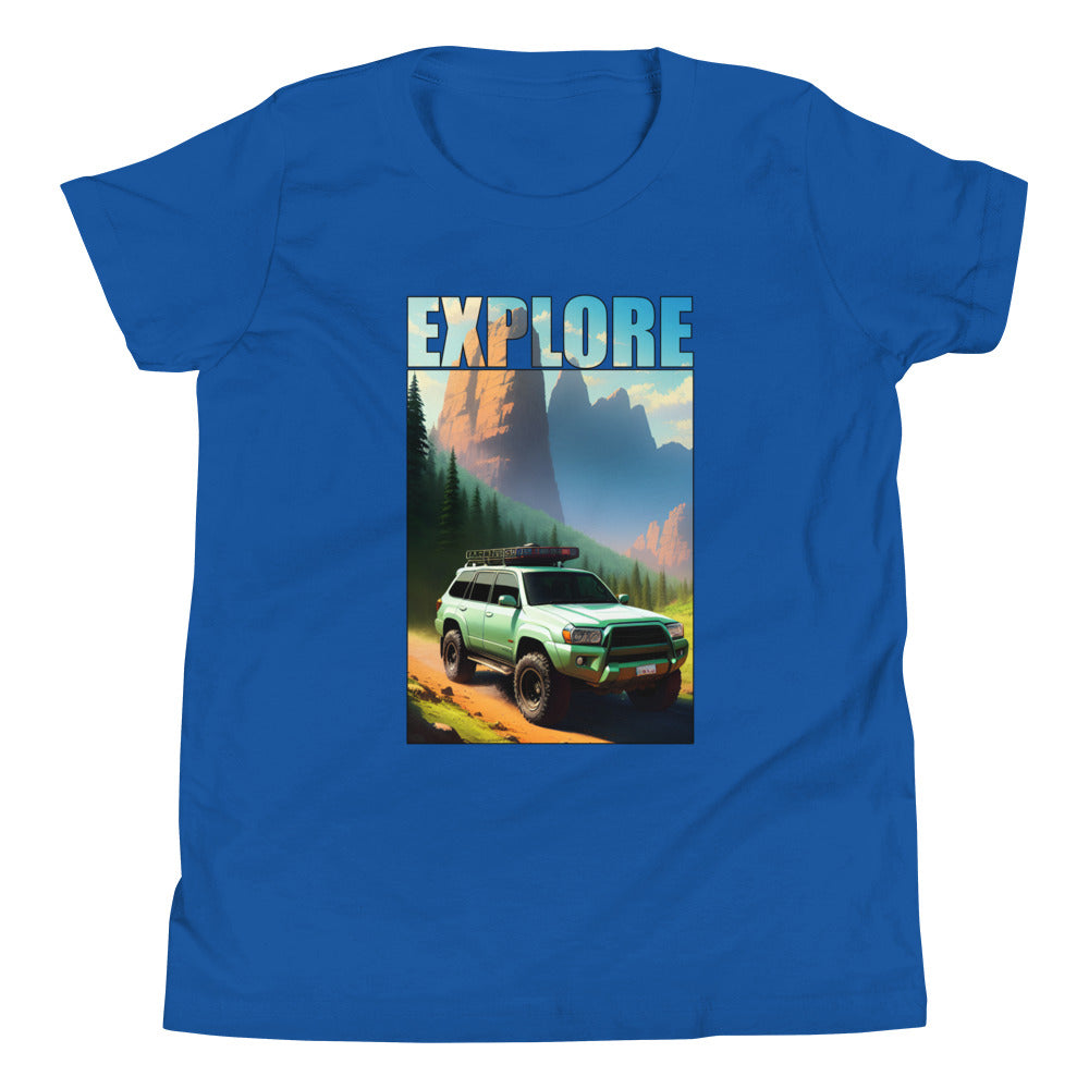 Outdoor Explore SUV Kids Shirt