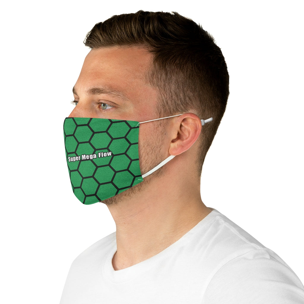 Super Mega Flow Green Face Mask
