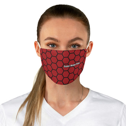 Super Mega Flow Red Face Mask