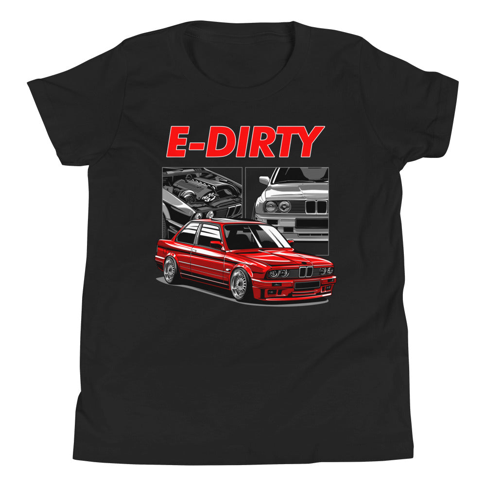 E30 Turbo Stanced Kids Shirt