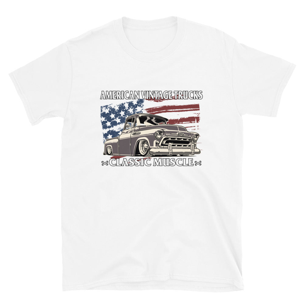 Classic Truck American Flag Shirt