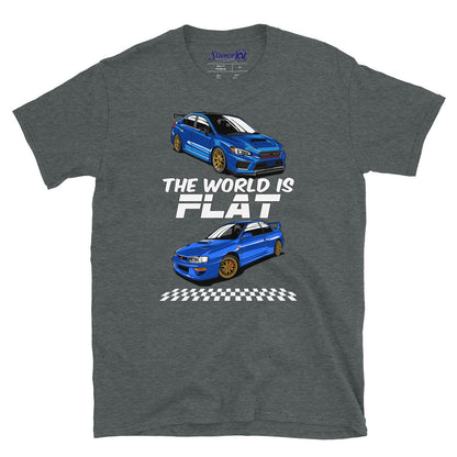 The World Is Flat Subie Shirt