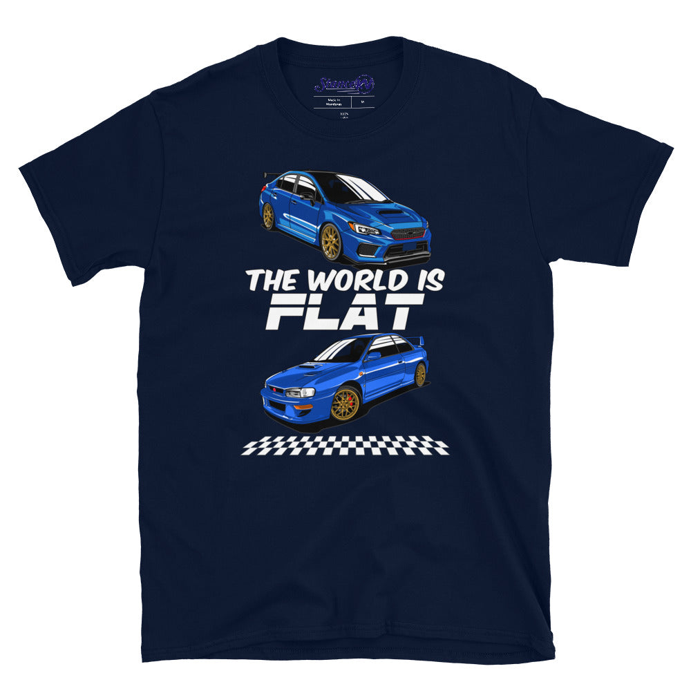 The World Is Flat Subie Shirt