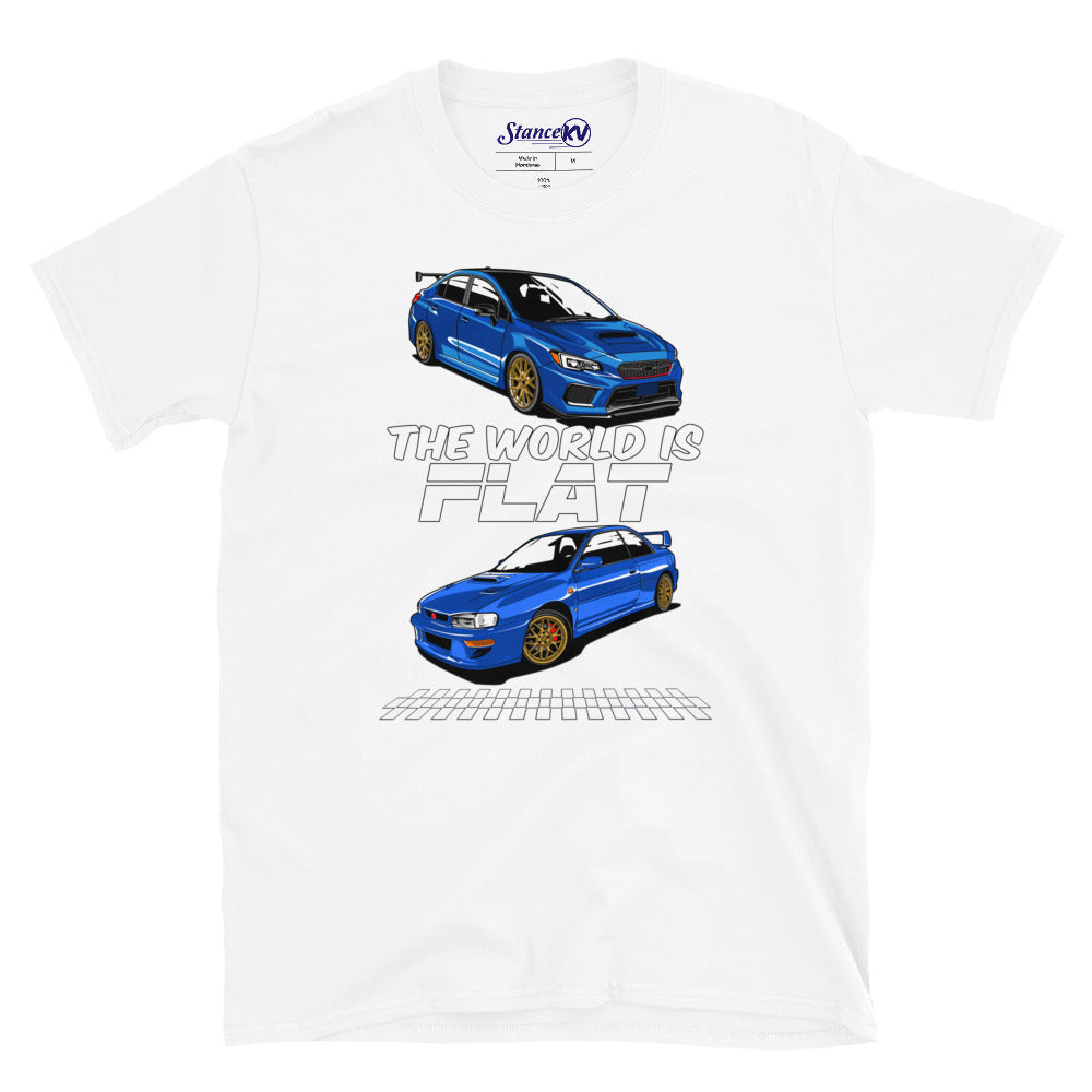 The World Is Flat Subie Shirt