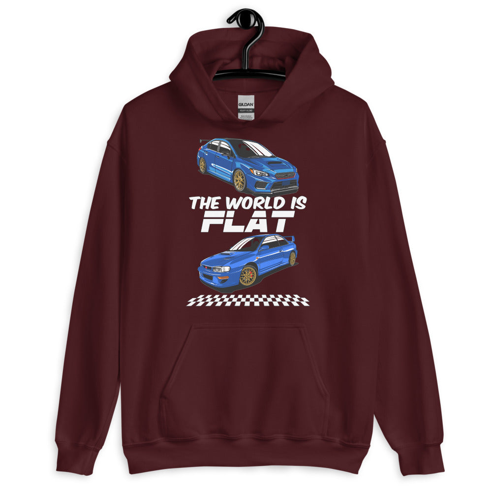The World Is Flat Subie Hoodie