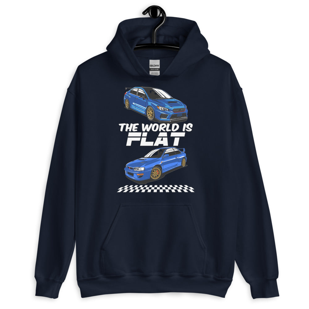 The World Is Flat Subie Hoodie