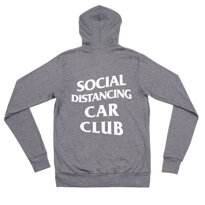Supra Social Distancing Car Club Zip Hoodie