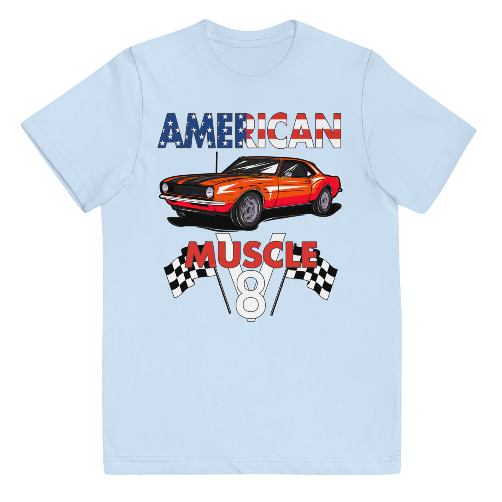 V8 Muscle Car Kids Shirt