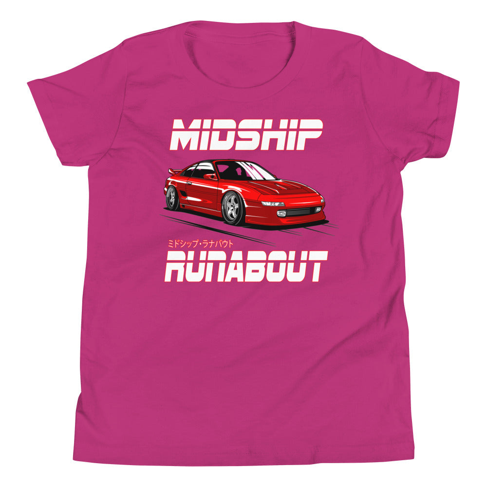 MR2 SW20 Midship Runabout Kids Shirt