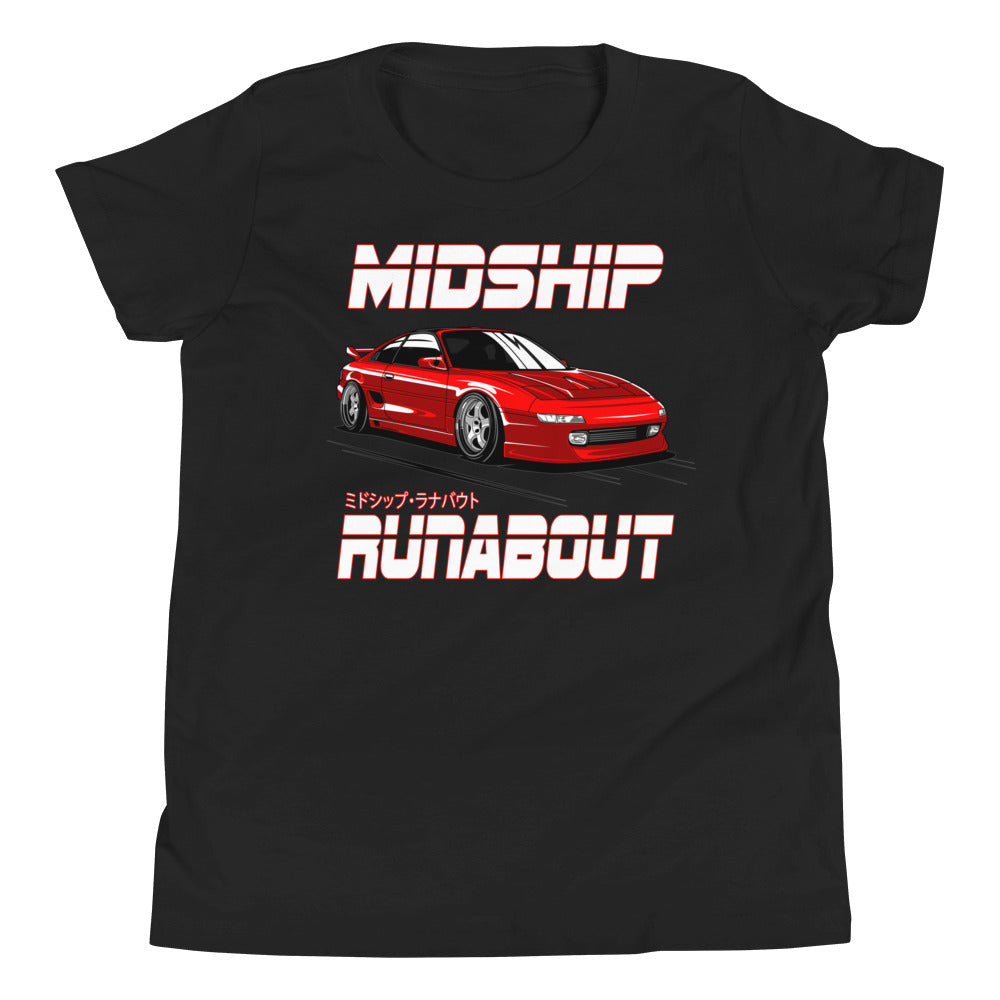 MR2 SW20 Midship Runabout Kids Shirt