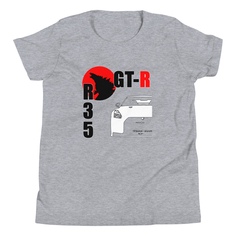 R35 GTR Godzilla Kids Shirt