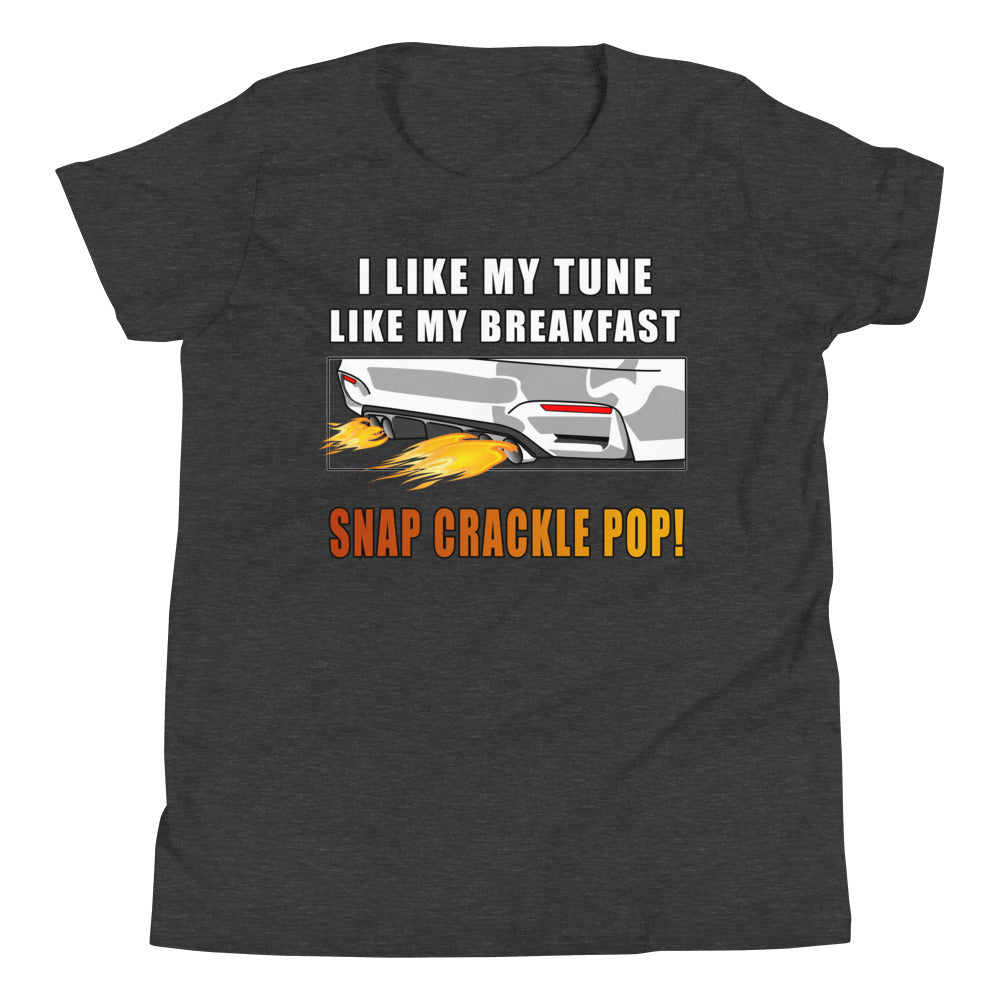 Crackle Tune Tuner Kids Shirt