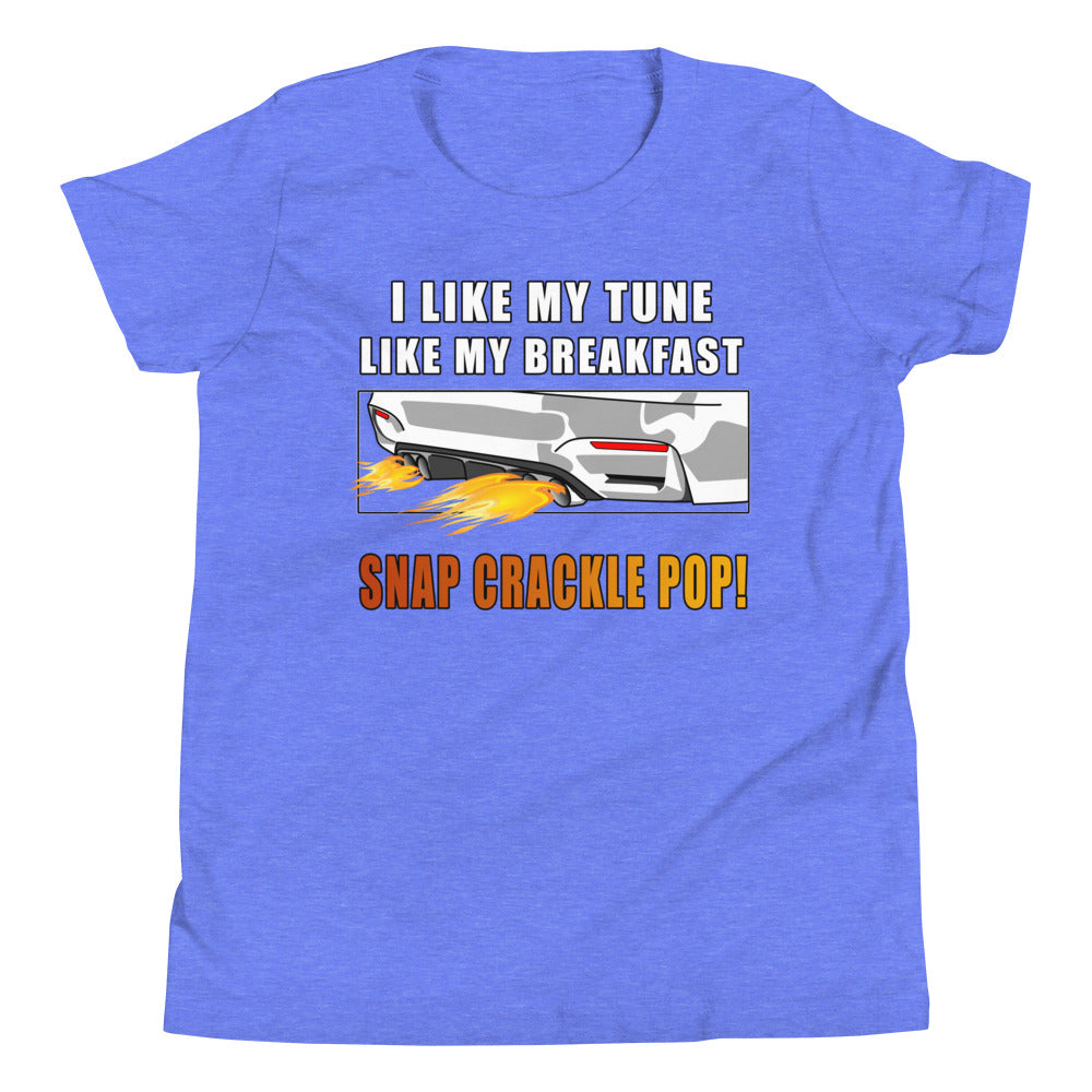 Crackle Tune Tuner Kids Shirt