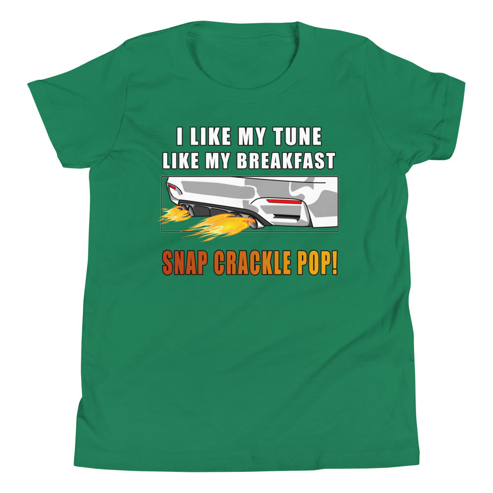 Crackle Tune Tuner Kids Shirt