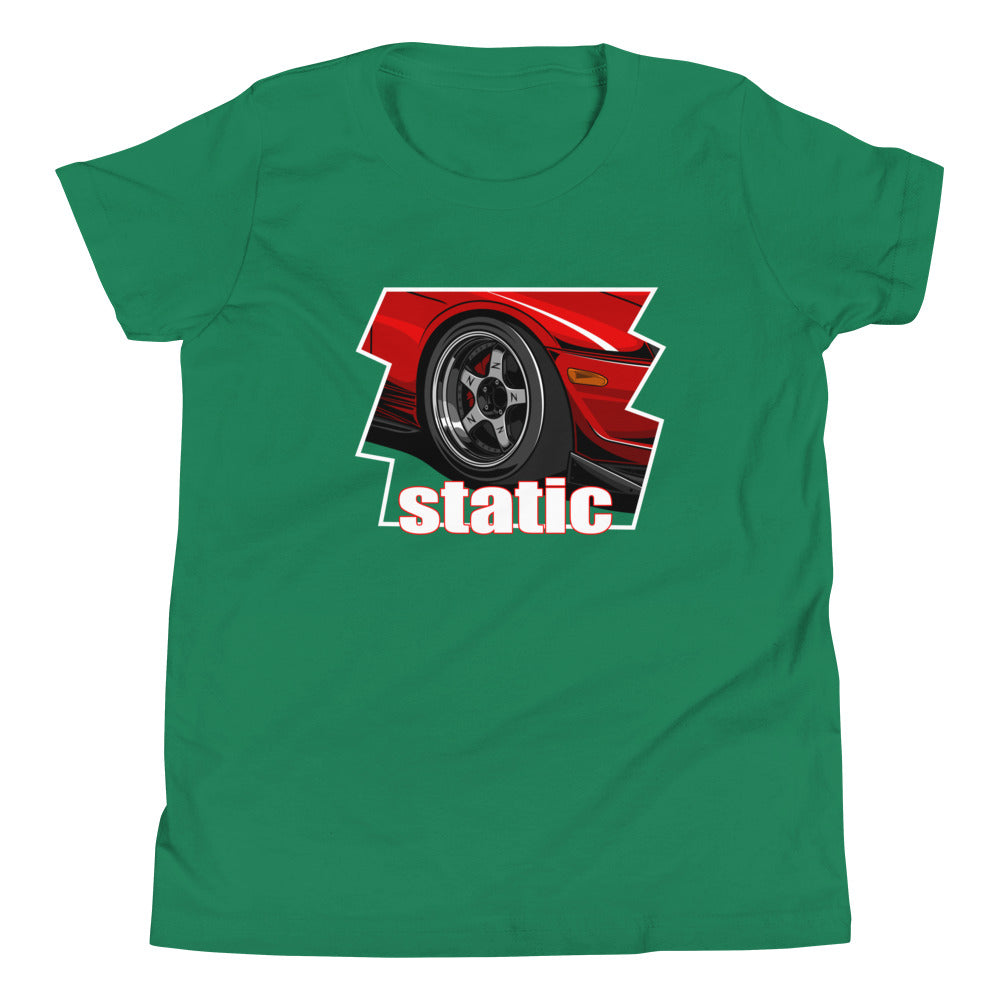 Static Stance Wheel Kids Shirt