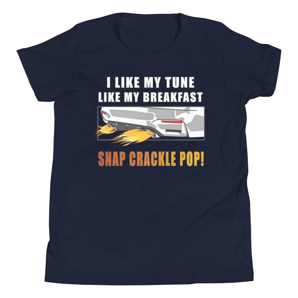 Crackle Tune Tuner Kids Shirt