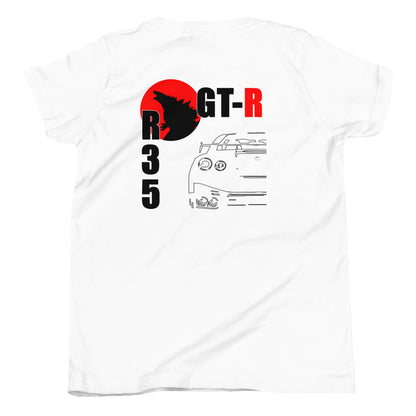 R35 GTR Godzilla Kids Shirt